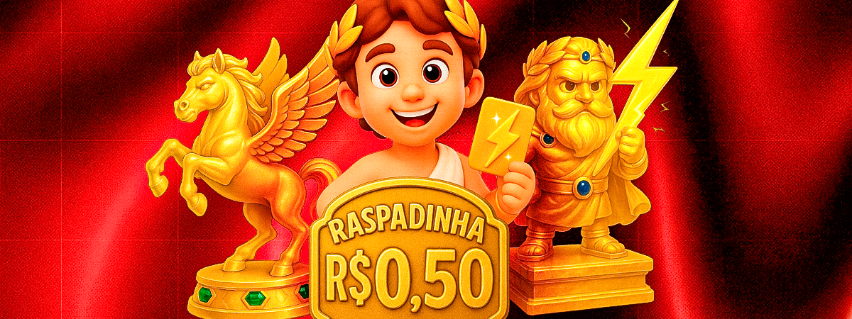 ⚡Cinzas do Olimpo  — R$ 0,50 — PRÊMIOS DE ATÉ R$ 5.000,00⚡